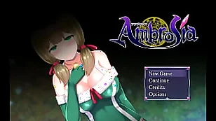 Ambrosia 角色扮演遊戲 ep.sexy 修女與裸體可愛女孩怪物戰鬥